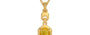 Gold Thailand Yellow Sapphire Pendant Fine Quality (P6)