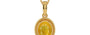 Gold Thailand Yellow Sapphire Pendant Fine Quality (P7)
