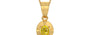 Gold Thailand Yellow Sapphire Pendant Limited Quality (P11)