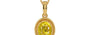 Gold Thailand Yellow Sapphire Pendant Limited Quality (P7)