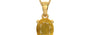 Gold Thailand Yellow Sapphire Pendant Prime Quality (P10)