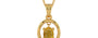 Gold Thailand Yellow Sapphire Pendant Prime Quality (P2)