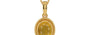 Gold Thailand Yellow Sapphire Pendant Prime Quality (P7)