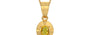 Gold Thailand Yellow Sapphire Pendant Rare Quality (P11)