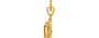 Gold Thailand Yellow Sapphire Pendant Rare Quality (P5)