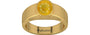 Gold Thailand Yellow Sapphire Ring Fine Quality (R10)
