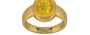 Gold Thailand Yellow Sapphire Ring Fine Quality (R3)