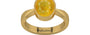 Gold Thailand Yellow Sapphire Ring Fine Quality (R9)