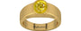 Gold Thailand Yellow Sapphire Ring Limited Quality (R10)