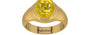 Gold Thailand Yellow Sapphire Ring Limited Quality (R7)