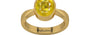 Gold Thailand Yellow Sapphire Ring Limited Quality (R9)