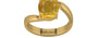 Gold Thailand Yellow Sapphire Ring Prime Quality (R2)