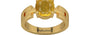 Gold Thailand Yellow Sapphire Ring Prime Quality (R8)