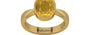 Gold Thailand Yellow Sapphire Ring Prime Quality (R9)