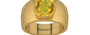 Gold Thailand Yellow Sapphire Ring Rare Quality (R1)