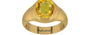 Gold Thailand Yellow Sapphire Ring Rare Quality (R7)