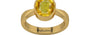 Gold Thailand Yellow Sapphire Ring Rare Quality (R9)