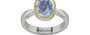 Goldcap Ceylon Blue Sapphire Ring Fine Quality (R9)