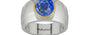Goldcap Ceylon Blue Sapphire Ring Limited Quality (R1)