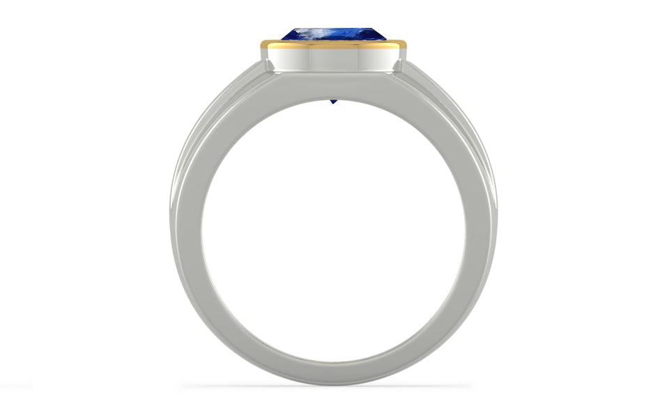 Goldcap Ceylon Blue Sapphire Ring Limited Quality (R1)