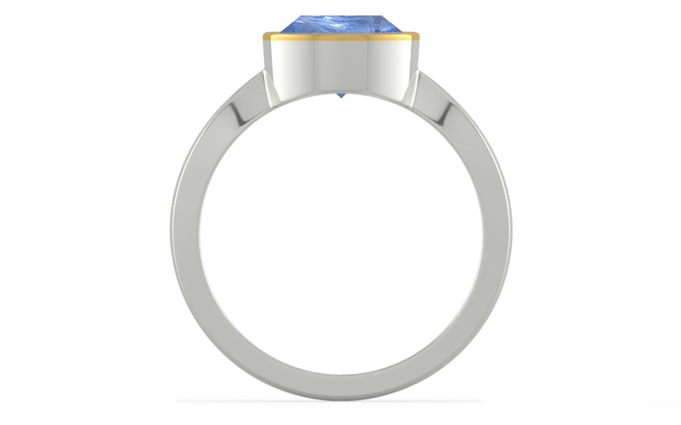 Goldcap Ceylon Blue Sapphire Ring Prime Quality (R9)