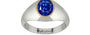 Goldcap Ceylon Blue Sapphire Ring Rare Quality (R12)