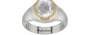 GoldCap Ceylon White Sapphire Ring Limited Quality (R7)