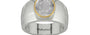 Goldcap Ceylon White Sapphire Ring Prime Quality (R1)
