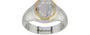GoldCap Ceylon White Sapphire Ring Prime Quality (R7)