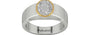 GoldCap Ceylon White Sapphire Ring Rare Quality (R10)