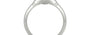 GoldCap Ceylon White Sapphire Ring Rare Quality (R7)