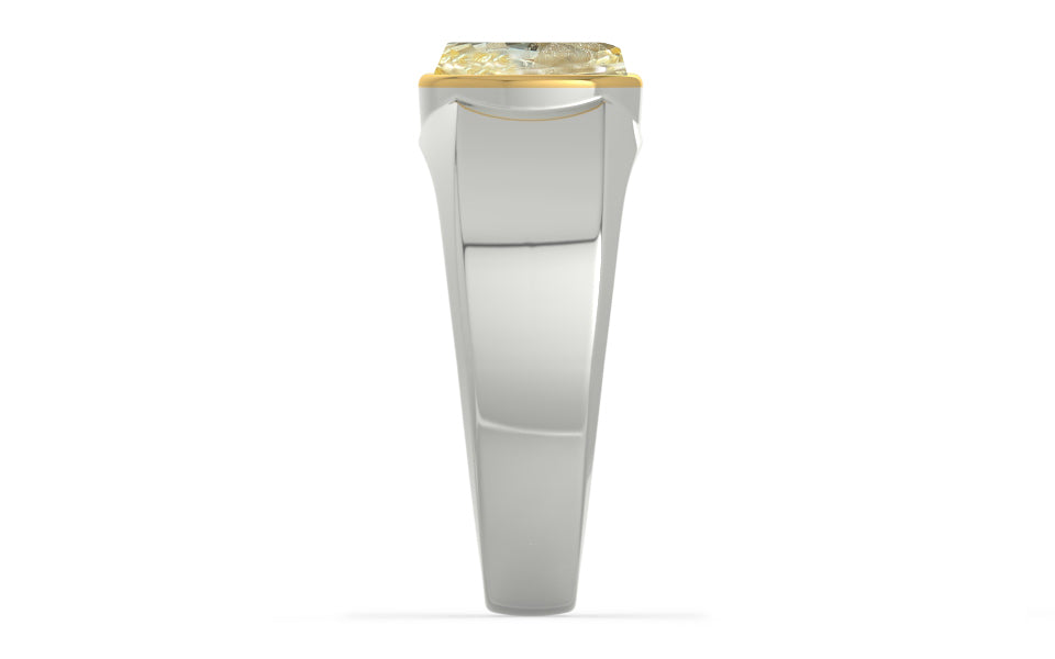 GoldCap Ceylon Yellow Sapphire Ring Fine Quality (R10)