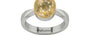 GoldCap Ceylon Yellow Sapphire Ring Fine Quality (R9)