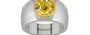 Goldcap Ceylon Yellow Sapphire Ring Rare Quality (R1)