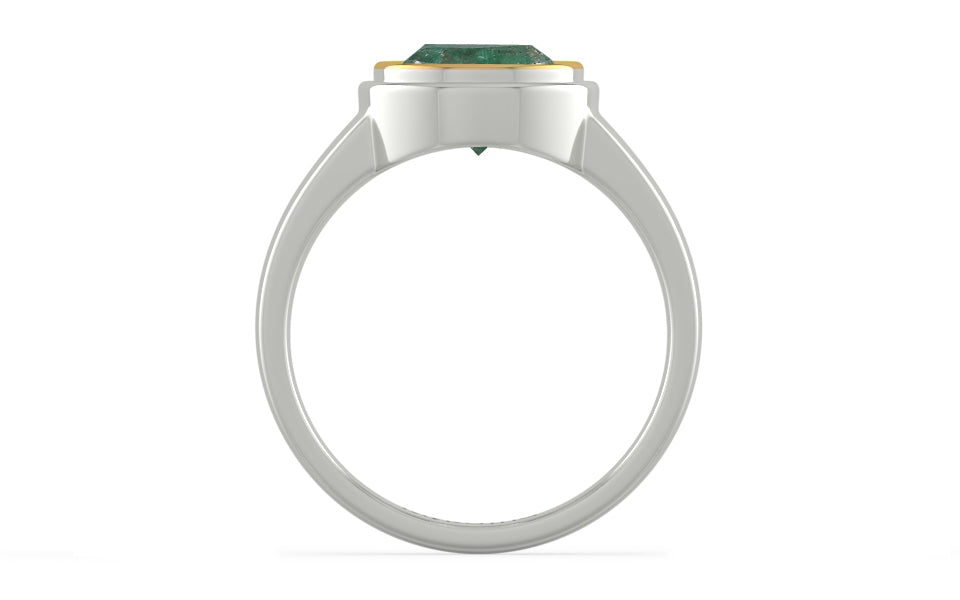 Goldcap Emerald Ring Fine Quality (R3)