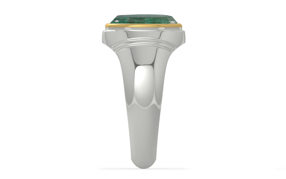 Goldcap Emerald Ring Fine Quality (R7)