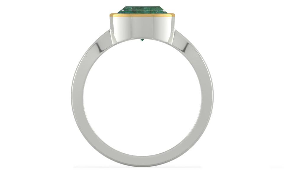 GoldCap Emerald Ring Fine Quality (R9)