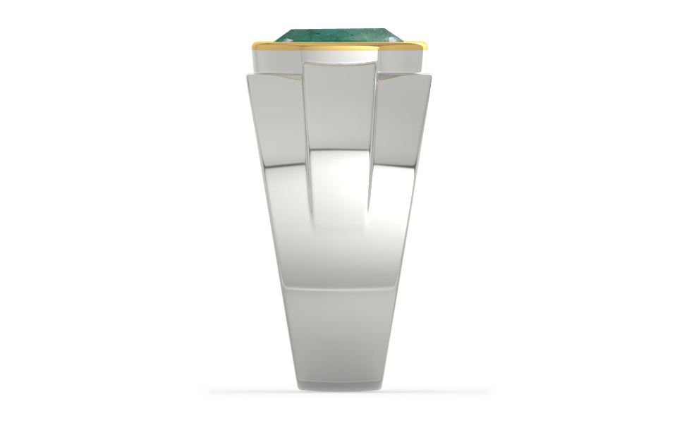 Goldcap Emerald Ring Prime Quality (R1)
