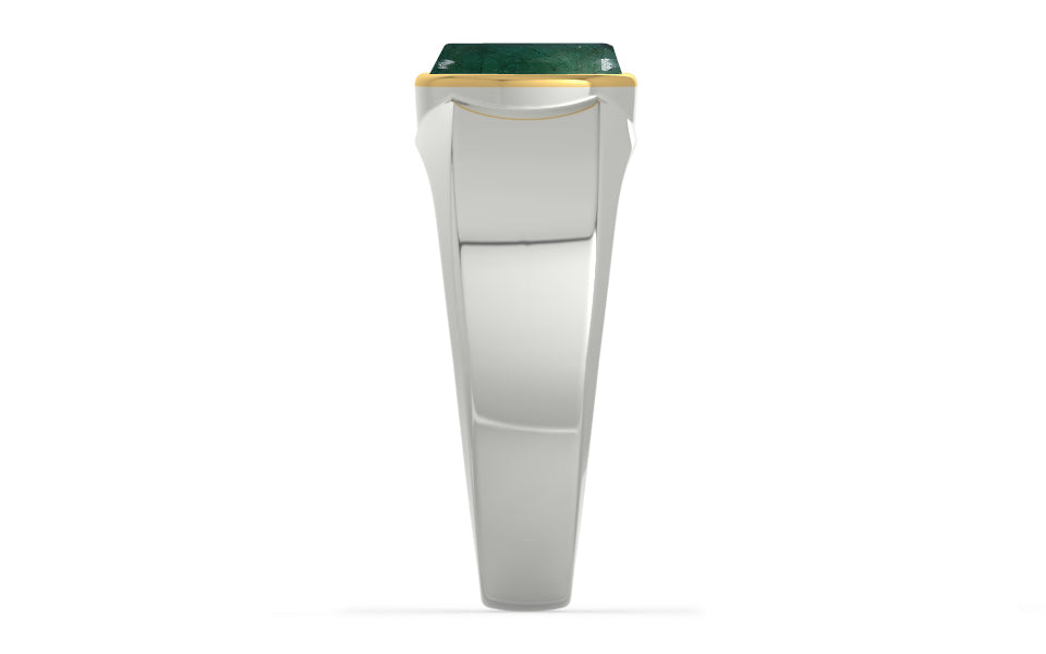 GoldCap Emerald Ring Prime Quality (R10)