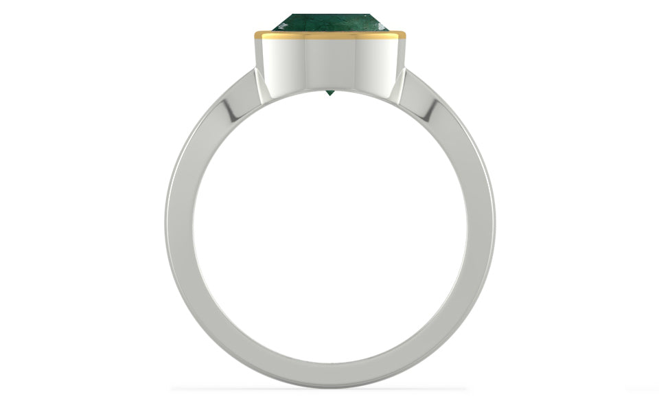 GoldCap Emerald Ring Prime Quality (R9)