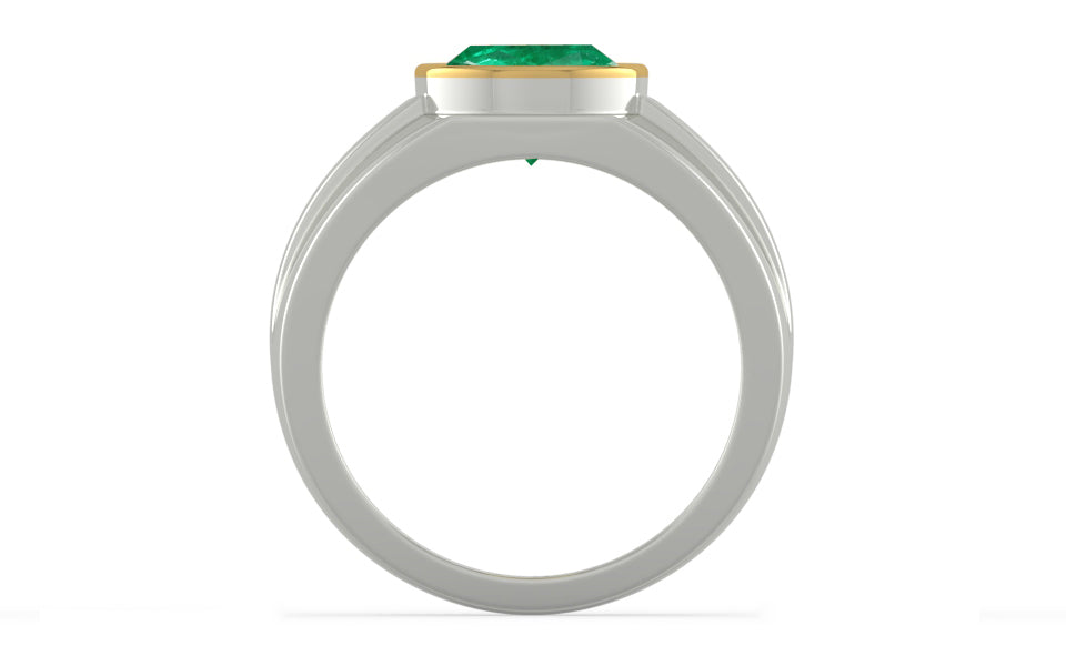Goldcap Emerald Ring Rare Quality (R1)
