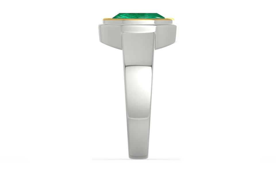 Goldcap Emerald Ring Rare Quality (R3)