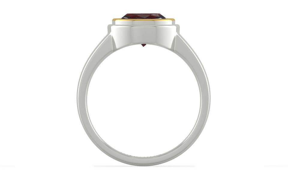 Goldcap Hessonite Garnet Ring Fine Quality (R3)