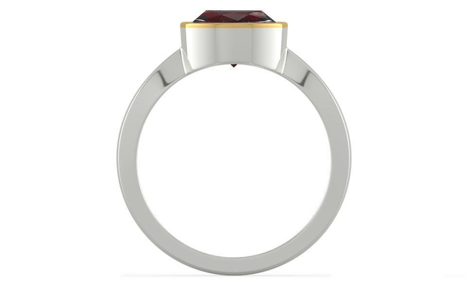 GoldCap Hessonite Garnet Ring Fine Quality (R9)