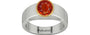 GoldCap Hessonite Garnet Ring Limited Quality (R10)
