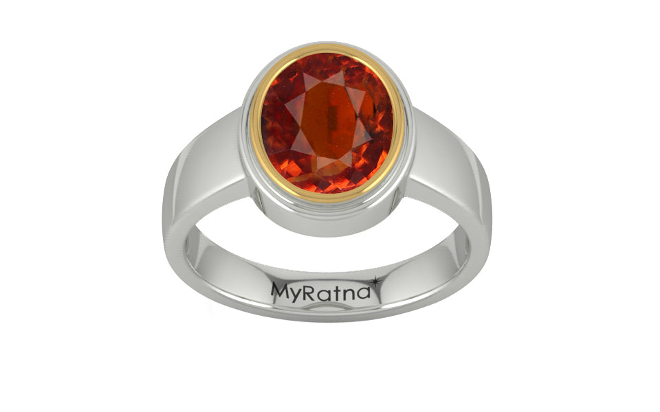 Goldcap Hessonite Garnet Ring Limited Quality (R3)