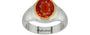 GoldCap Hessonite Garnet Ring Limited Quality (R7)