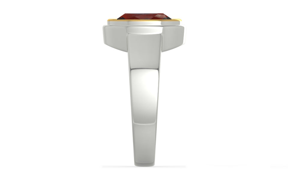 Goldcap Hessonite Garnet Ring Prime Quality (R3)