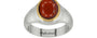 GoldCap Hessonite Garnet Ring Prime Quality (R7)