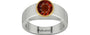 GoldCap Hessonite Garnet Ring Rare Quality (R10)